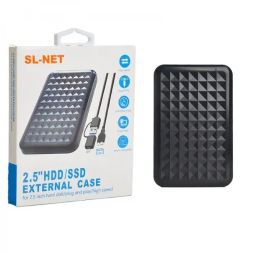 Enclosure SL-NET 2.5"HDD/SSD  2 in 1
